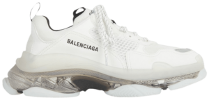 Giày Balenciaga Triple S Sneaker Clear Sole White Grey 541624 W2GS1 9012
