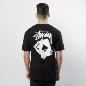 Alternative view of Áo Stussy "Black Jack" Tee Black