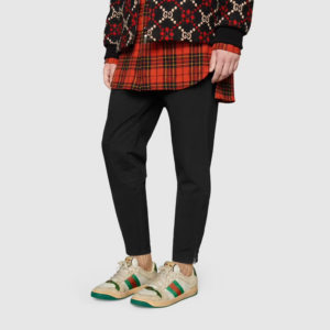 Alternative view of Giày Gucci Screener Distressed 'Green Orange' 546163-0YI20-9582