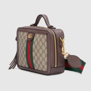 Alternative view of Túi Gucci GG Supreme Ophidia Small Shoulder Bag Beige 550622 K05NG 8745