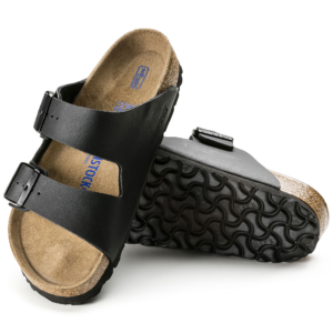 Dep Birkenstock Arizona Soft Footbed Birko Flor 'Black' 551253