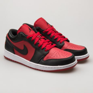 Alternative view of Giày Nike Air Jordan 1 Low 'Gym Red' 553558-610