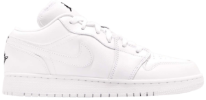 Giày Nike Air Jordan 1 Low GS 'Triple White' 553560-110