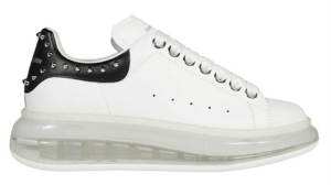 Giày Alexander McQueen Oversized Sneakers White 650814 WHZ4X 9089