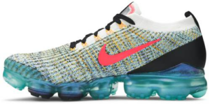 Alternative view of Giày Nike Air VaporMax Flyknit 3 'Turquoise Crimson' AJ6900-104