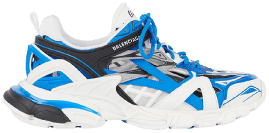 Giày Balenciaga Track2 White Blue 568614 W3AE2 4191