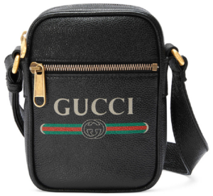 Tui Gucci Print Mini Messenger Bag 'Black' 574803-0Y2AT-8163