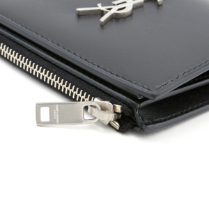 Vi Saint Laurent Monogram Zipper Common 'Black' 575726-0SX0E-1000