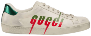 Giày Gucci Ace 'Blade  Distressed White' 576137-A38V0-9090