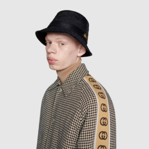 Mu Gucci GG Canvas Double G 'Black' 576587-4HG53-1060