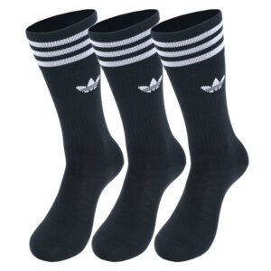 Alternative view of Tất Adidas Crew Socks 3 Pairs Black S21490