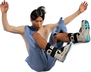 Giay Mschf AC1 'Gray Black Blue' MSCHF-008