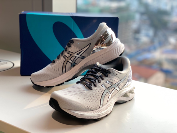 Giày Asics Wmns Gel Kayano 27 Platinum 'Grey Pure Silver' 1012A763-020 - Hình ảnh 5