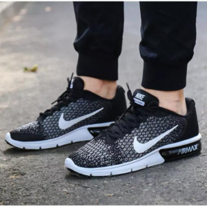 Alternative view of Giày Nike Air Max Sequent 2 Black White 852461-005