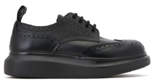 Giày Alexander McQueen Oversized Derby 'Black' 586200-WHX53-1000