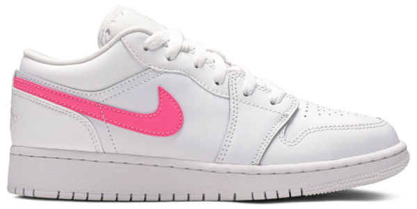 Giày Nike Air Jordan 1 Low GS 'White Neon' CW7035-100