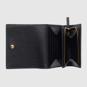 Vi Gucci Marmont Medium Wallet 'Black' ‎598587-17WAG-1283
