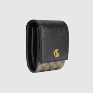 Vi Gucci Marmont Medium Wallet 'Black' ‎598587-17WAG-1283
