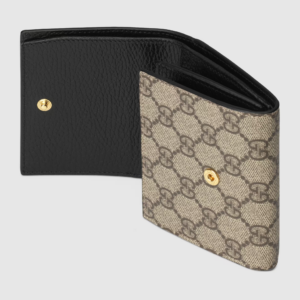 Vi Gucci Marmont Medium Wallet 'Black' ‎598587-17WAG-1283