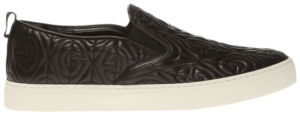 Giày Gucci G Rhombus Slip-On 'Black Quilted' 598868-0R0B0-1075