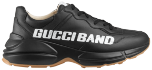 Giày Gucci Rhyton 'Gucci Band Black' 599145-DRW00-1000