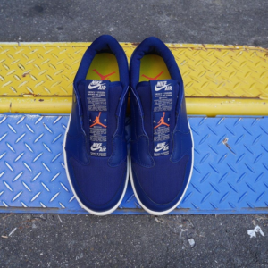 Alternative view of Giày Nike Wmns Air Jordan 1 Low Slip 'Blue Void' AV3918-408