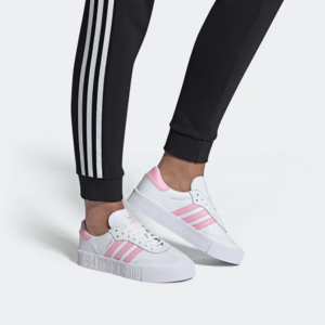 Alternative view of Giày Adidas Womens Sambarose 'True Pink' FU7456