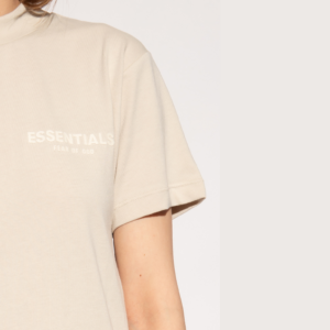 Ao Fear Of God Essentials T Shirt 'Wheat'