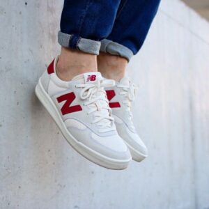Alternative view of Giày New Balance 300 White Red CRT300WR