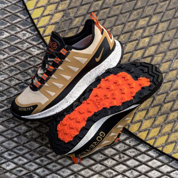 Giày Nike ACG Air Nasu Gore-Tex 'Khaki Golden Beige' CW5924-200 - Hình ảnh 4