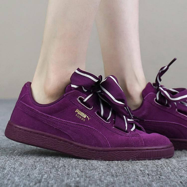 Giày Puma Suede Heart Satin 364084-02 - Hình ảnh 3