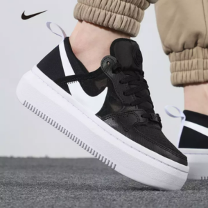 Alternative view of Giày Nike Wmns Court Vision Alta TXT 'Black White' CW6536-001