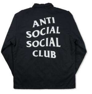 Alternative view of Áo ASSC Anti Social Social Club Jacket Black