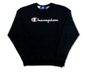 Áo Champion Flc Crew BLack GF88H Y06794