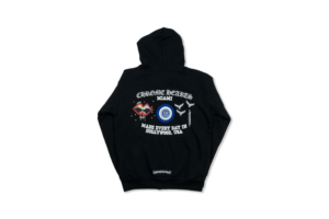 Alternative view of Áo Chrome Hearts Dagger Miami Black Hoodie CH444