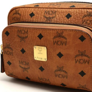 Alternative view of Túi MCM Klassik Crossbody Visetos Cognac MMRASKC06CO001