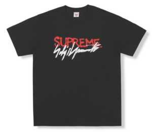 Áo Supreme Yohji Yamamoto Logo Tee Black SUP-YOYLTBK