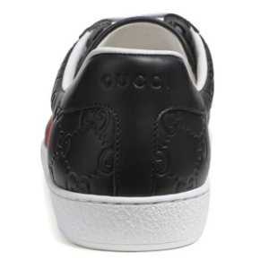 Buy Gucci Ace 'Black Logo' - 386750 CWCG0 1070