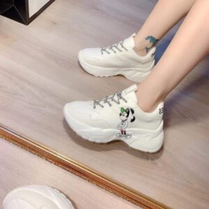 Alternative view of Giày MLB X Disney Bigball Chunky Mickey NY 'White' 32SHCK941-50I
