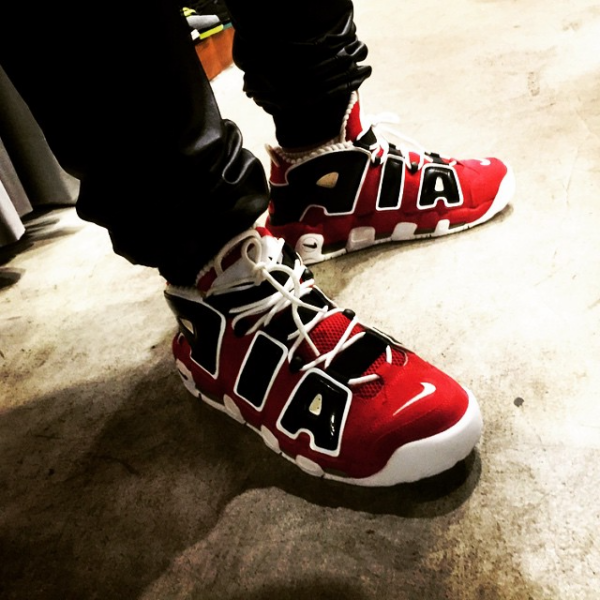 Giày Nike Air More Uptempo GS 'Varsity Red' 415082-600 - Hình ảnh 4