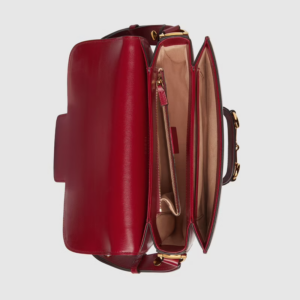 Alternative view of Túi Gucci Horsebit 1955 Shoulder Red GG Supreme ‎602204-92TCG-8561