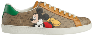 Giày Disney x Gucci Ace Low 'Mickey Mouse Beige'  602548 HWM10 8961