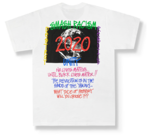Alternative view of Áo Stussy 40th Anniversary Tee White