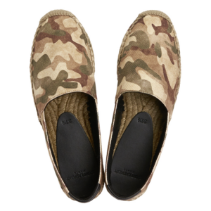 Giay Saint Laurent Camouflage Espadrille 'Khaki' 605961-AAAJT-8810