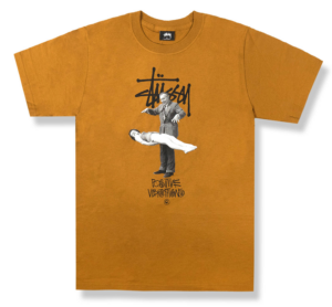 Áo Stussy Levitate Tee Caramel