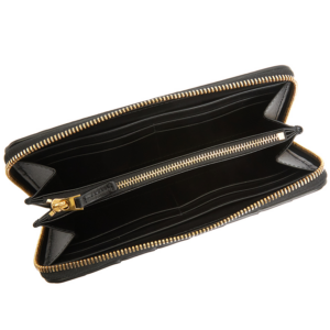 Vi Bottega Veneta Intrecciato Zip 'Black' 608053-VCPP2-8425