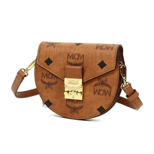 Alternative view of Túi MCM Patricia Round Crossbody Wallet in Visetos MYSAAPA03CO001