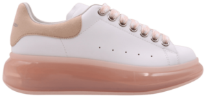 Giày Alexander McQueen Wmns Oversized Sneaker 'White Rose' 611698-WHXMA-9397
