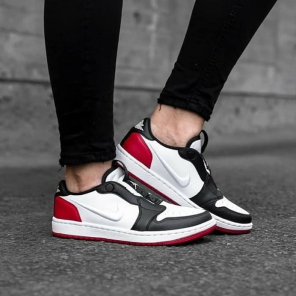 Giày Nike Wmns Air Jordan 1 Low Slip 'Black Toe' AV3918-102 - Hình ảnh 2