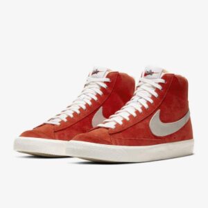 Alternative view of Giày Nike Blazer Mid '77 Suede 'Texas Longhorns' CZ1088-600